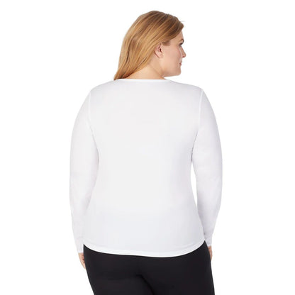 Climatesmart Long Sleeve Crew Neck Shirt Plus Size