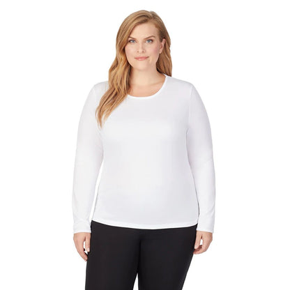 Climatesmart Long Sleeve Crew Neck Shirt Plus Size