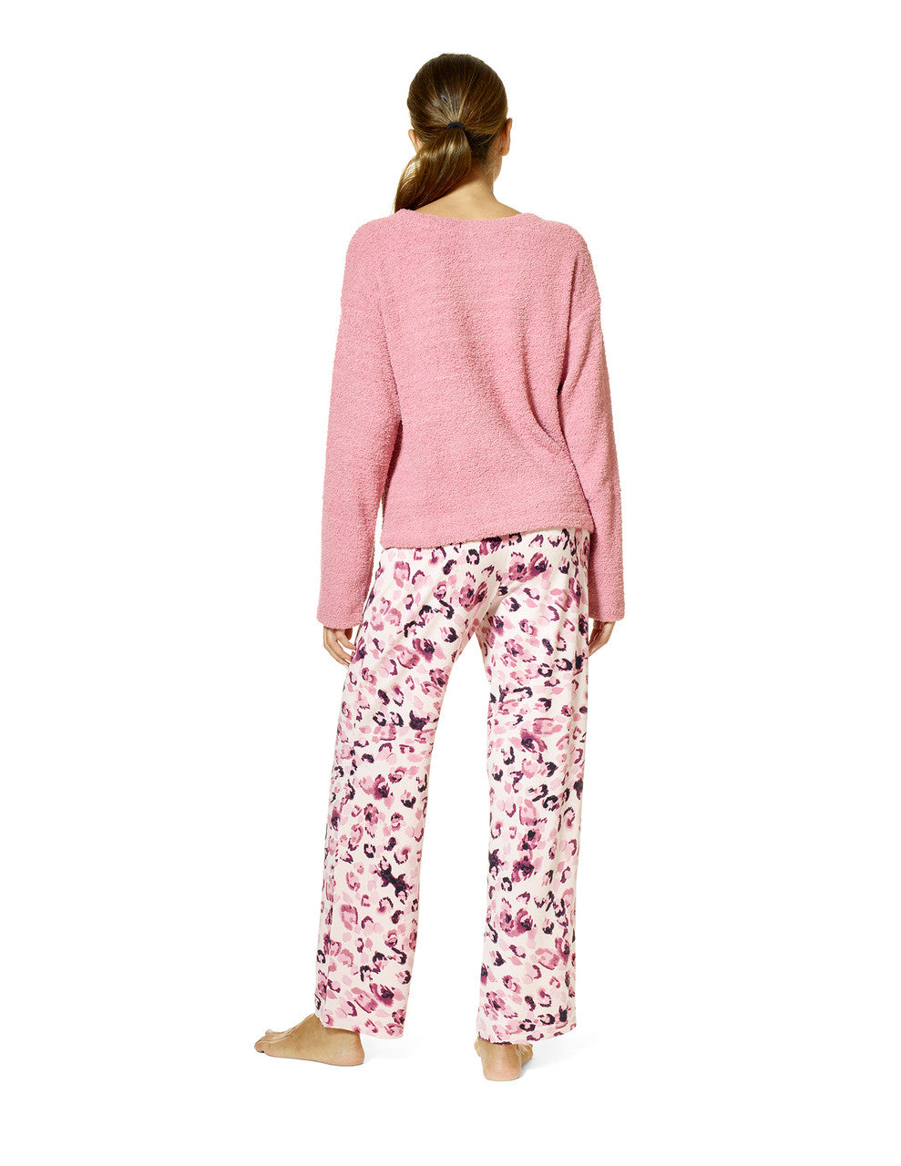 Fluffy Chenille Pajama Set