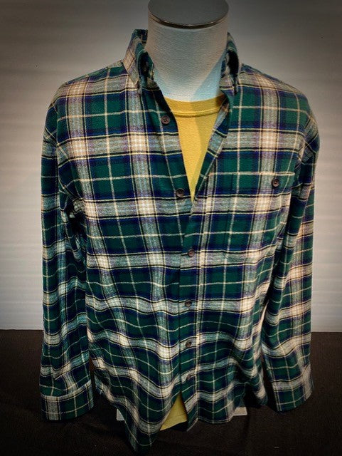 Classic Flannel Button Down Shirt