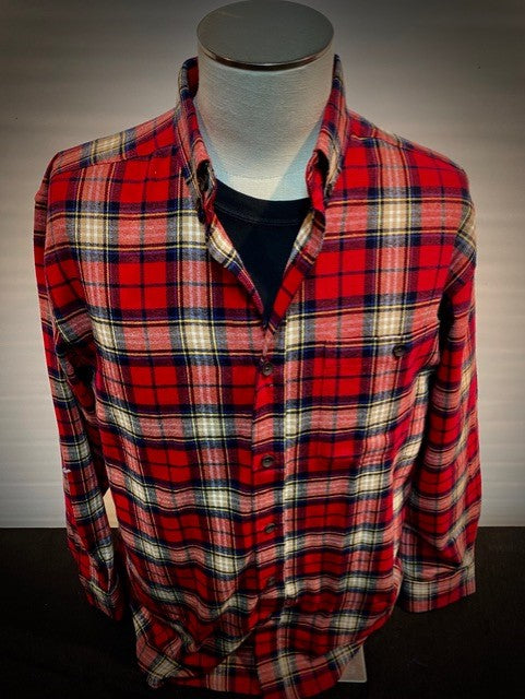 Classic Flannel Button Down Shirt