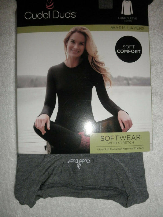 Softwear With Stretch Long Sleeve Crew Neck Shirt