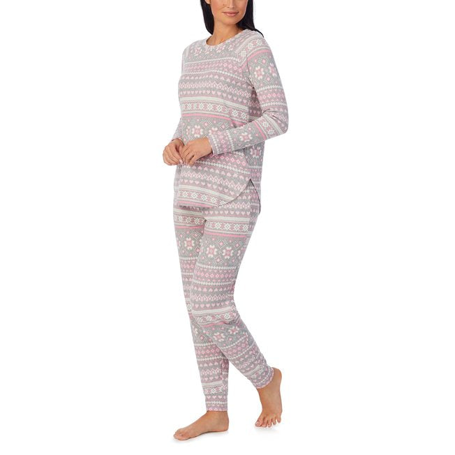 PJ Set With Jogger Pant Sweater Knit