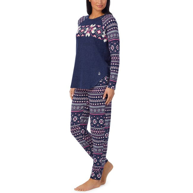 PJ Set With Jogger Pant Sweater Knit