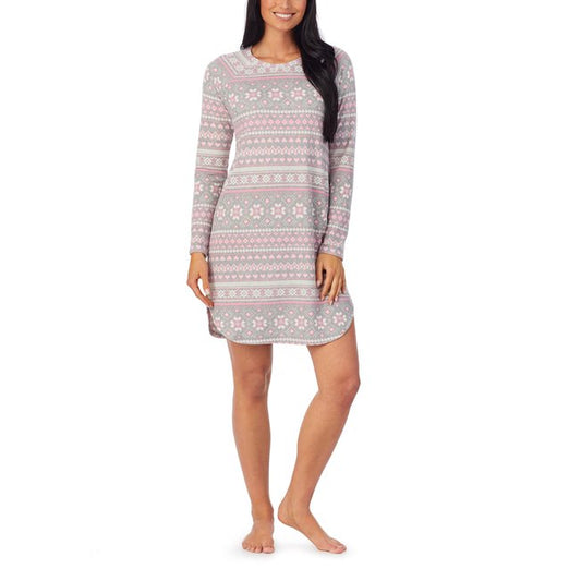 Long Sleeve Sleepshirt Sweater Knit