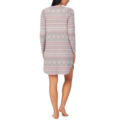 Long Sleeve Sleepshirt Sweater Knit