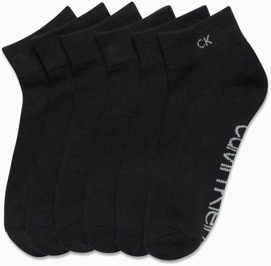 Womens 6 Pack Cushion Quarter Sock