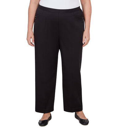 Opposites Attract Variegated Rib Knit Pant Petite