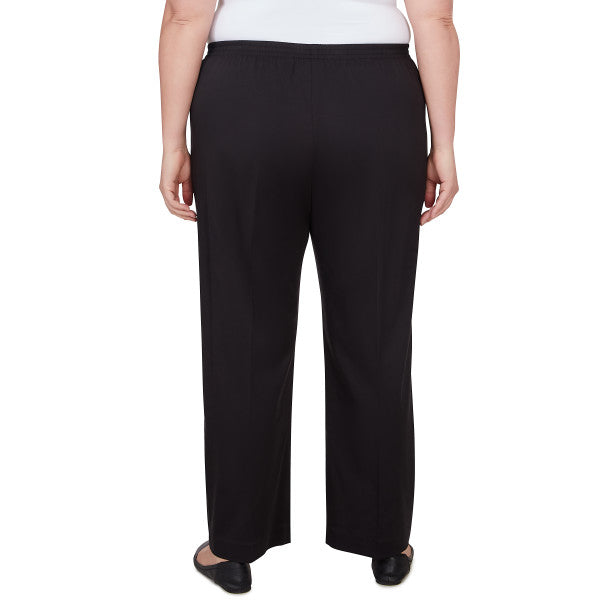 Opposites Attract Variegated Rib Knit Pant Plus Size