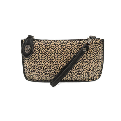 Women Faux Fur Crossbody Wristlet Clutch