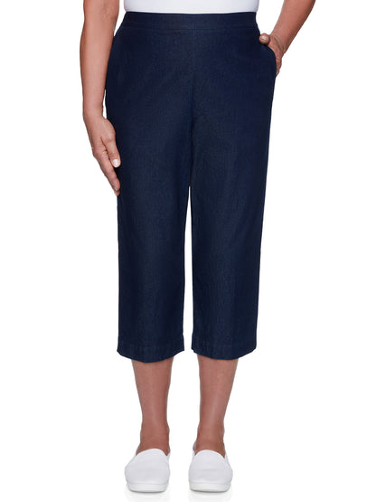 Denim Capri Length Pant