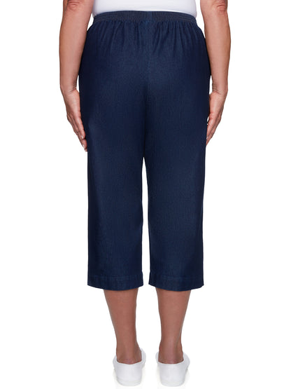 Denim Capri Length Pant