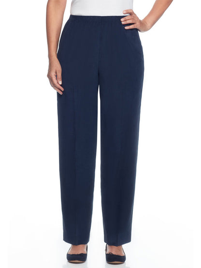 Classic Pull On Corduroy Pants Proportioned Medium Length Plus Size