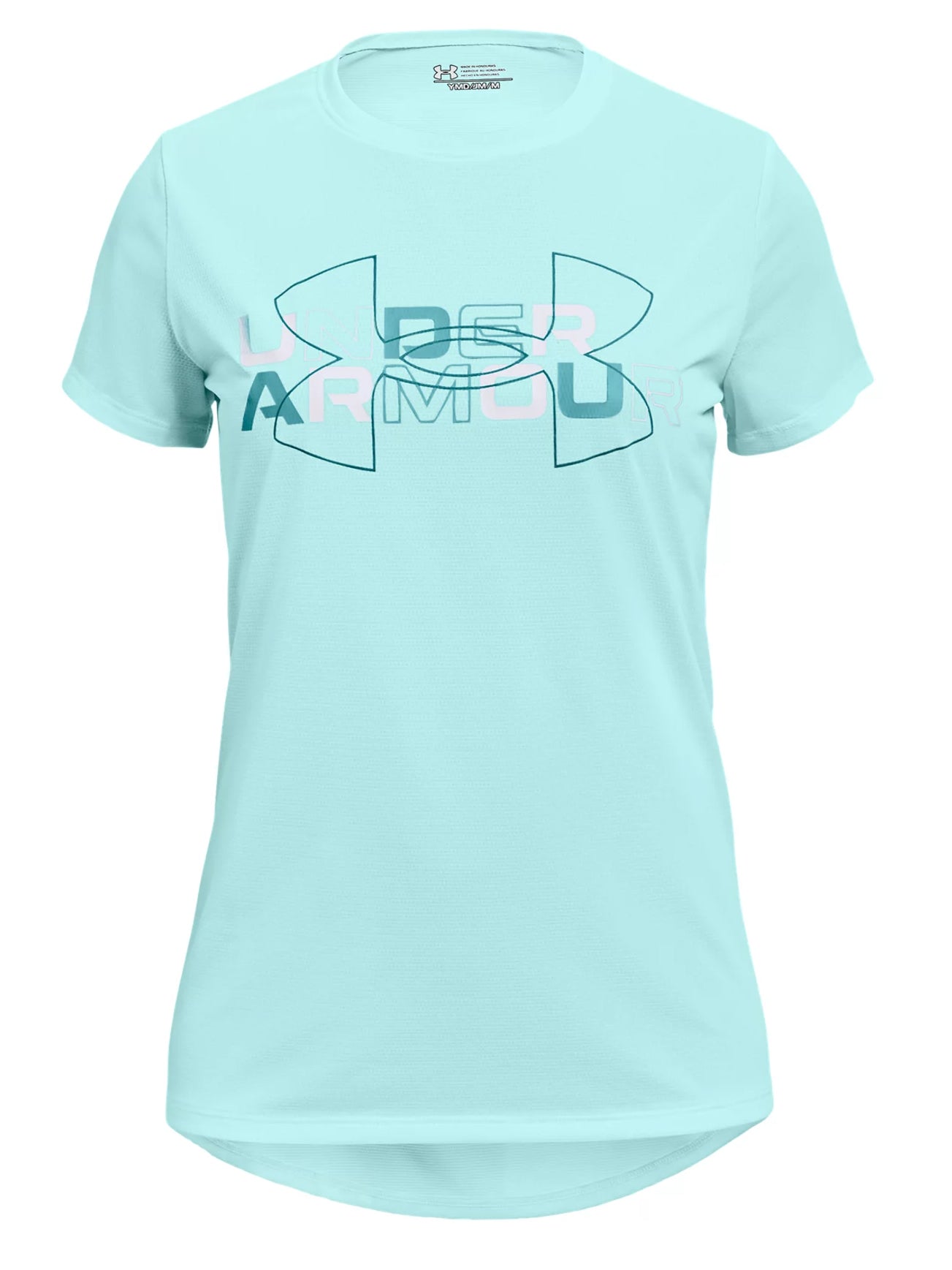 girls' ua tech graphic short sleeve