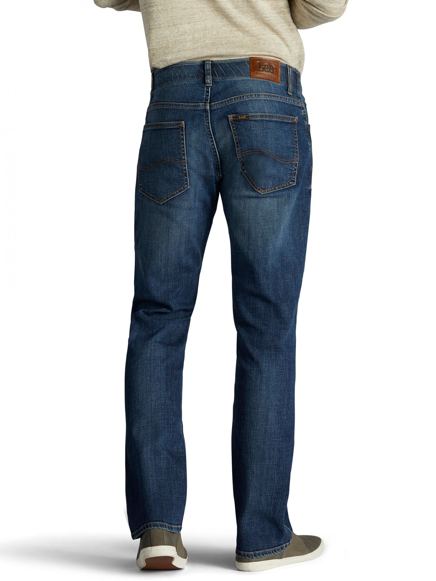 Men's Extreme Motion Straight Fit Tapered Leg Jeans - Maddox