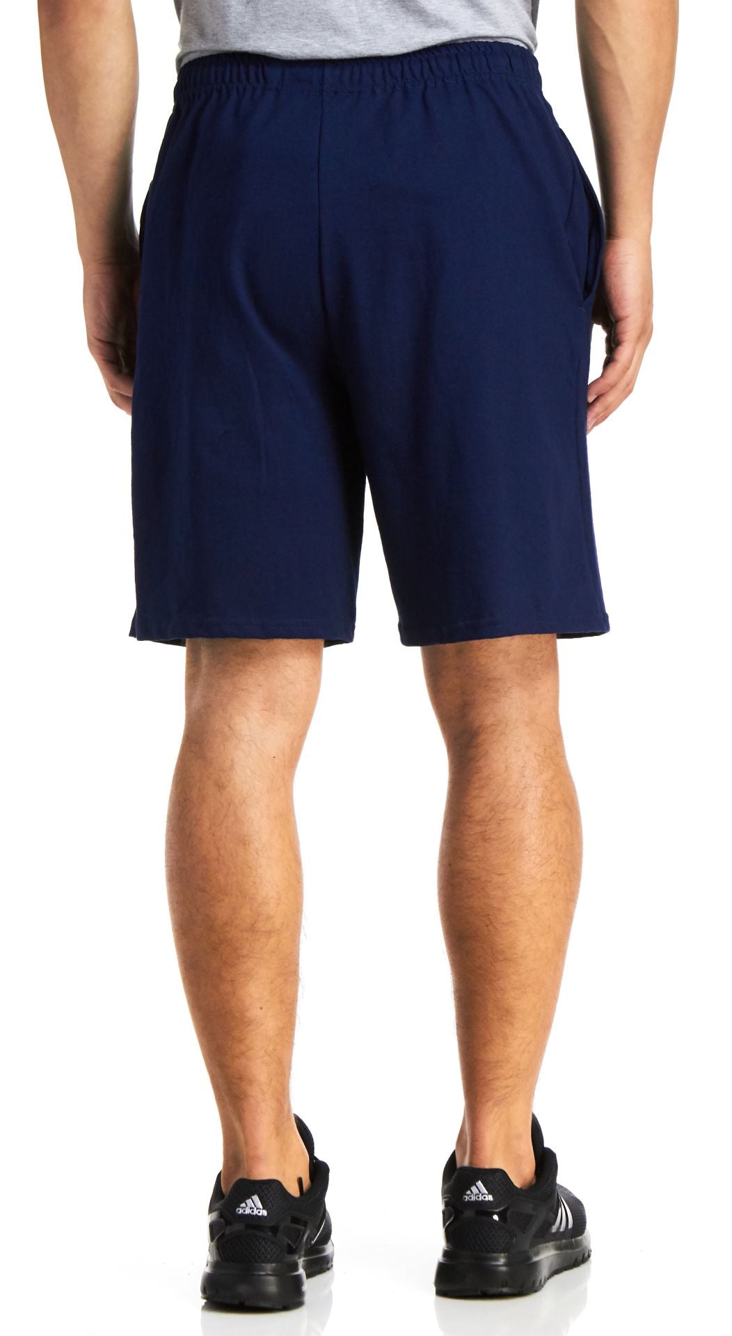 Russell Athletic Essential Jersey Cotton 10" Shorts With Pockets – 25843M (Men's, S-4XL, Athletic Fit) NEW
