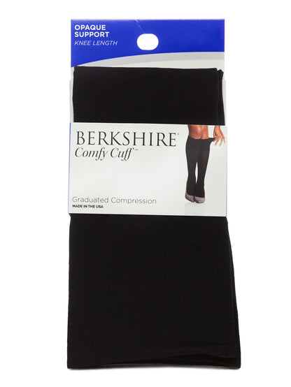 Comfy Cuff Opaque Graduated Compression Trouser Sock with Sandalfoot Toe