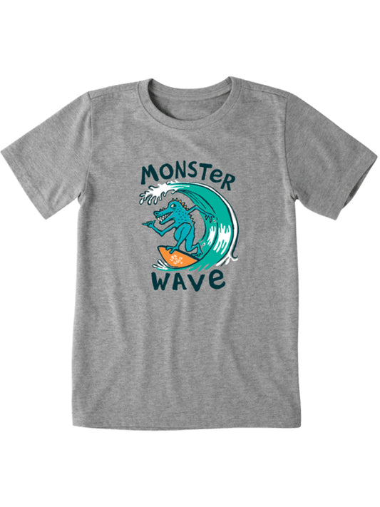 Kids Crusher Monster Wave Tee Shirt