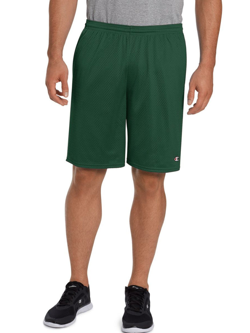 Men's Long Mesh Shorts With Pockets