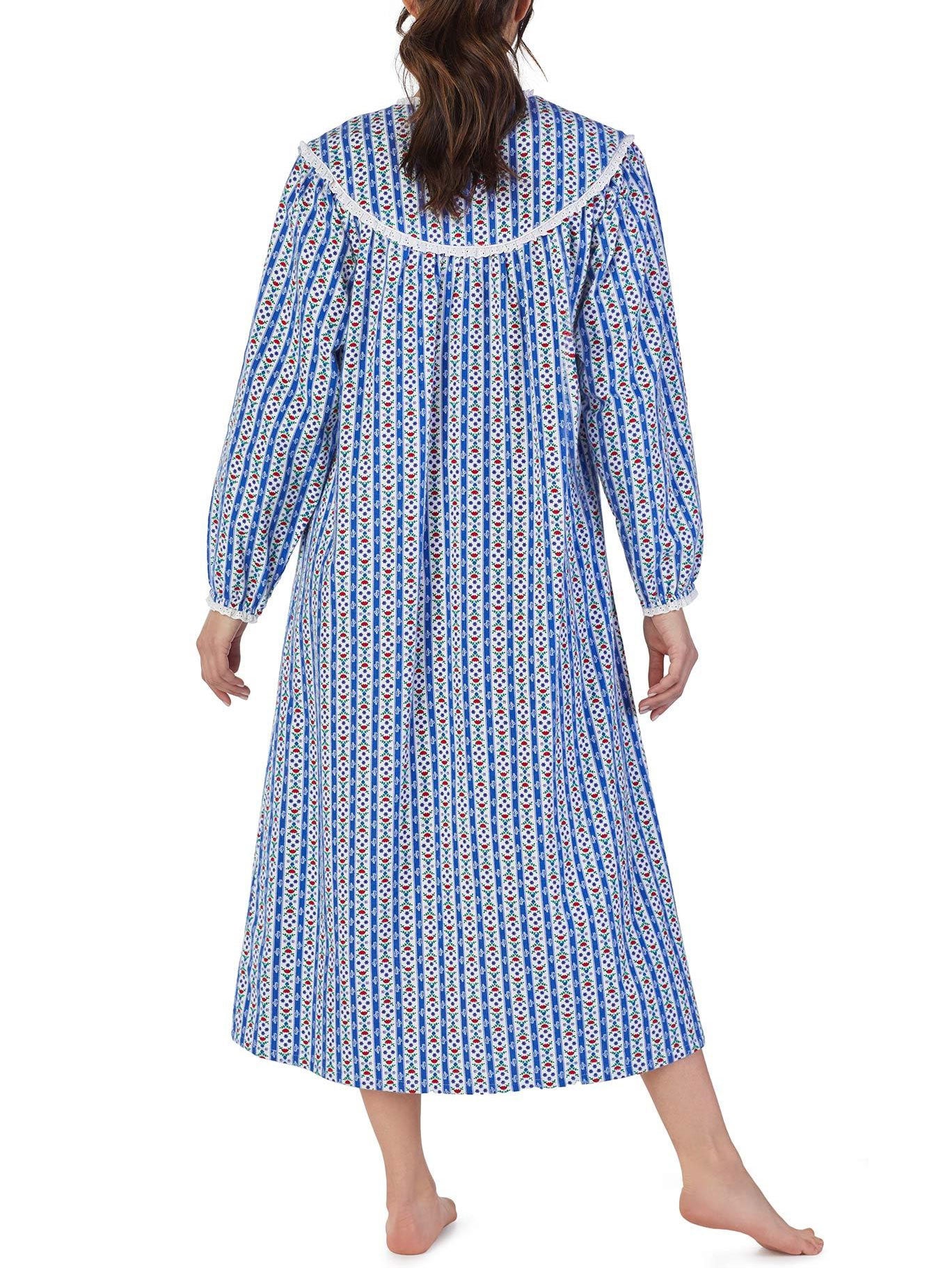 Long Sleeve Flannel Nightgown