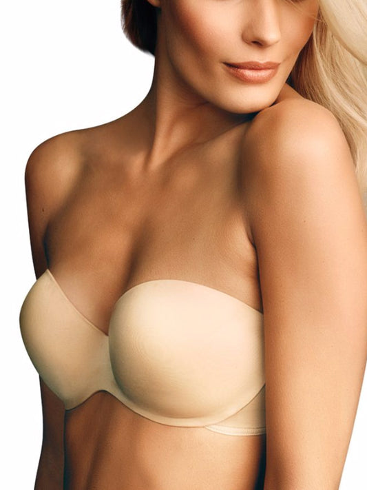 Women's Smooth Strapless Full-Coverage Underwire Bra