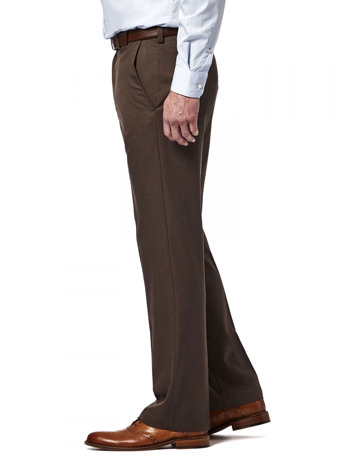 Cool 18 Pro Stretch Expandable Waist Flat Front Pants