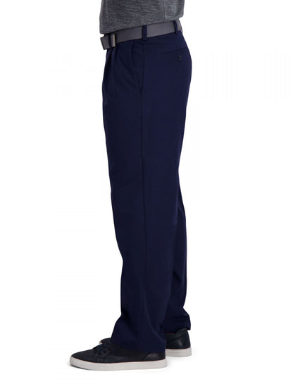 Classic Fit Cool Right Performance Flex Expandable Pleated Pants