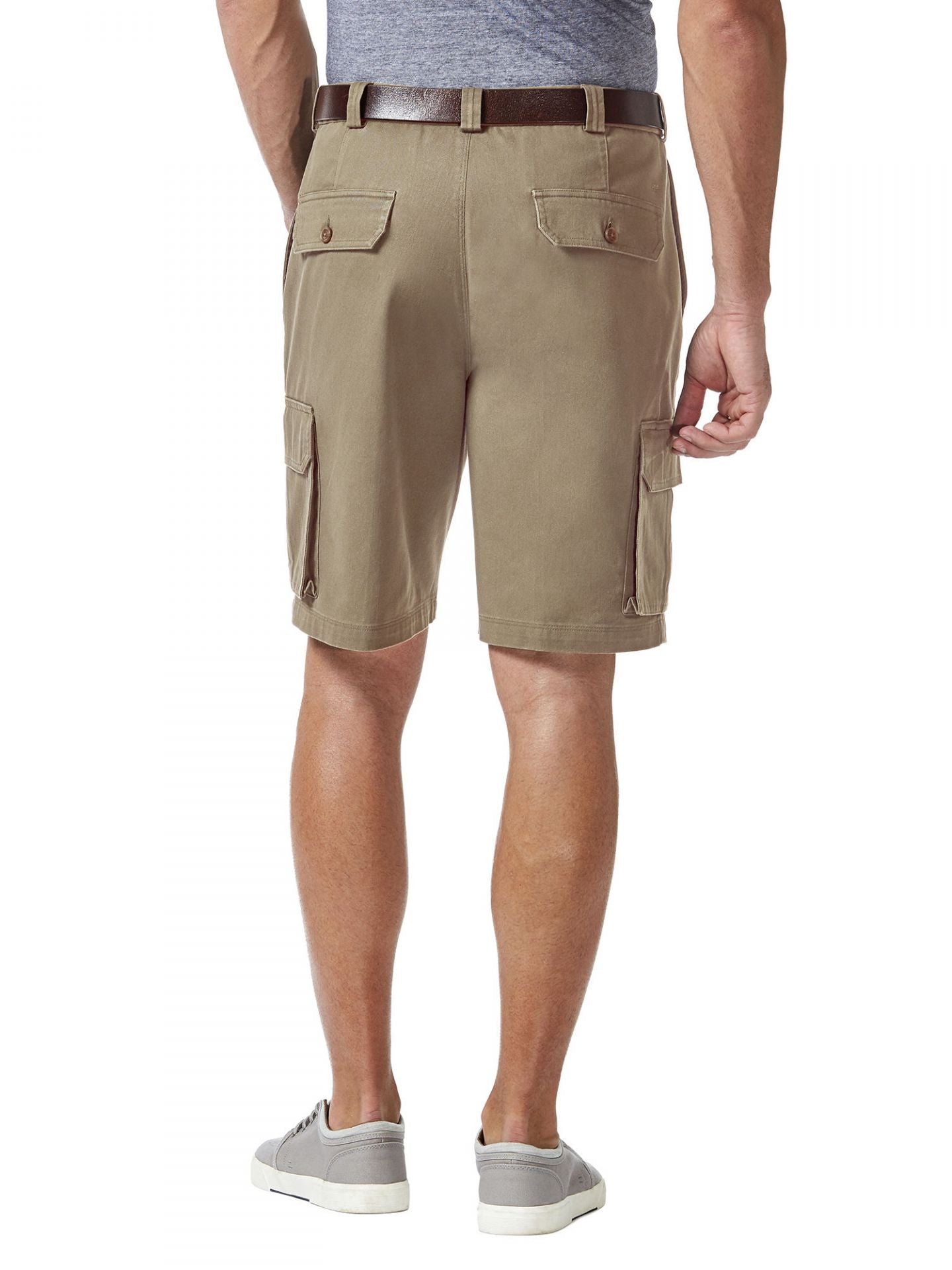 Expandable Waistband Stretch Comfort Cargo Shorts