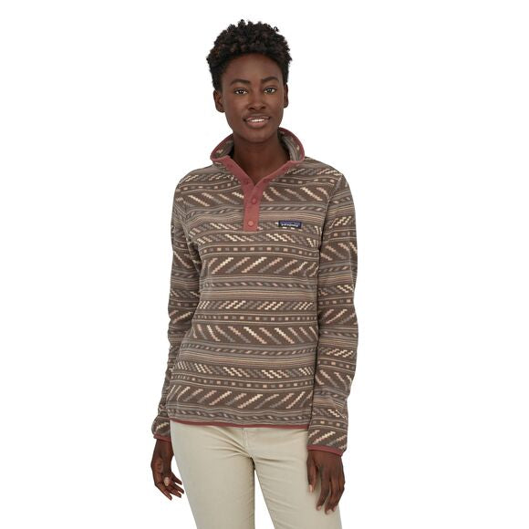 Women s Micro D Snap T Fleece Pullover EssentialApparel