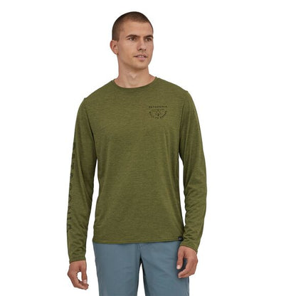 Men's Long-Sleeved Capilene Cool Daily Graphic Shirt