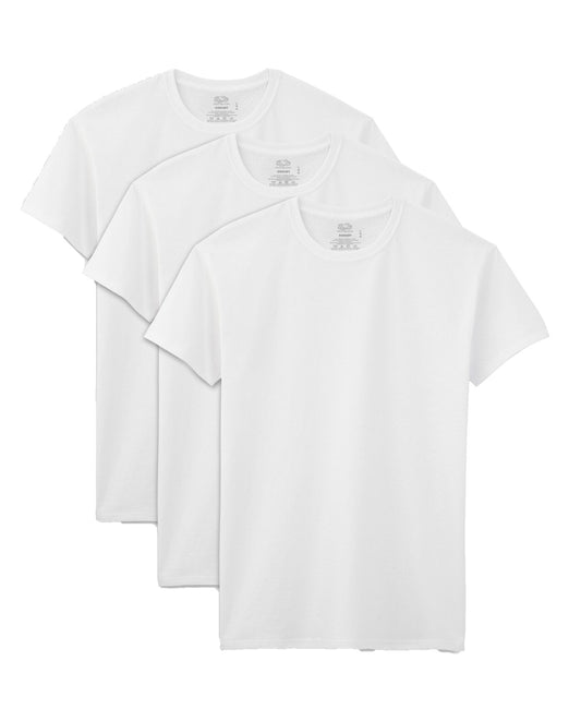 Mens Extended Size 3 Pack Crew Neck T Shirts