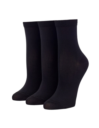 Ultra Fine Anklet Sock 3 pack