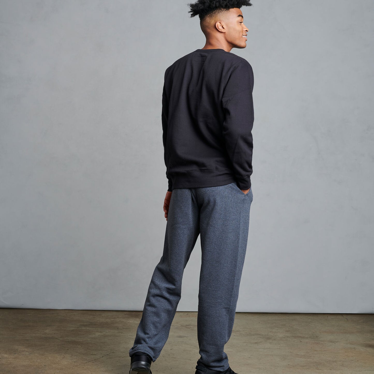 Men's Dri-Power Fleece Open Bottom Pocket Sweatpants