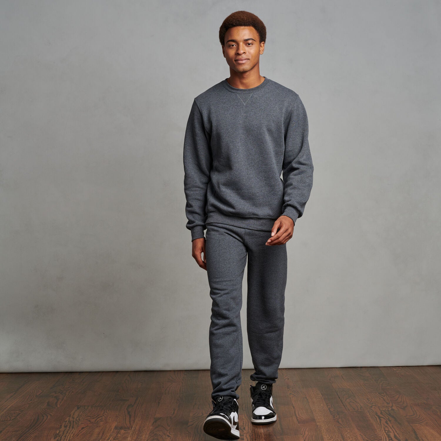 Sweatshirt For Men Custom Russell Athletic Dri-power Fleece Crew