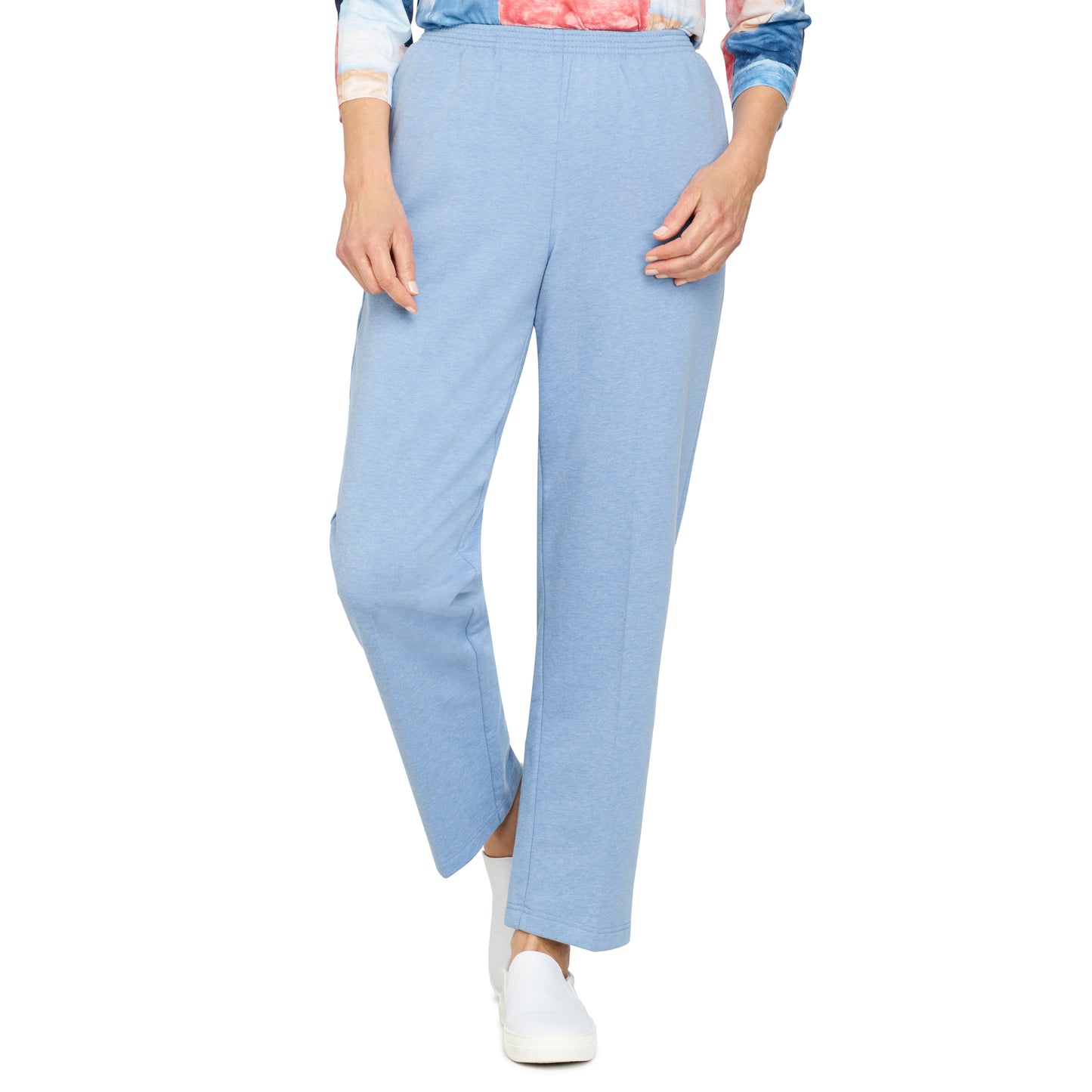 Relax And Enjoy French Terry Medium Length Pants Plus Size