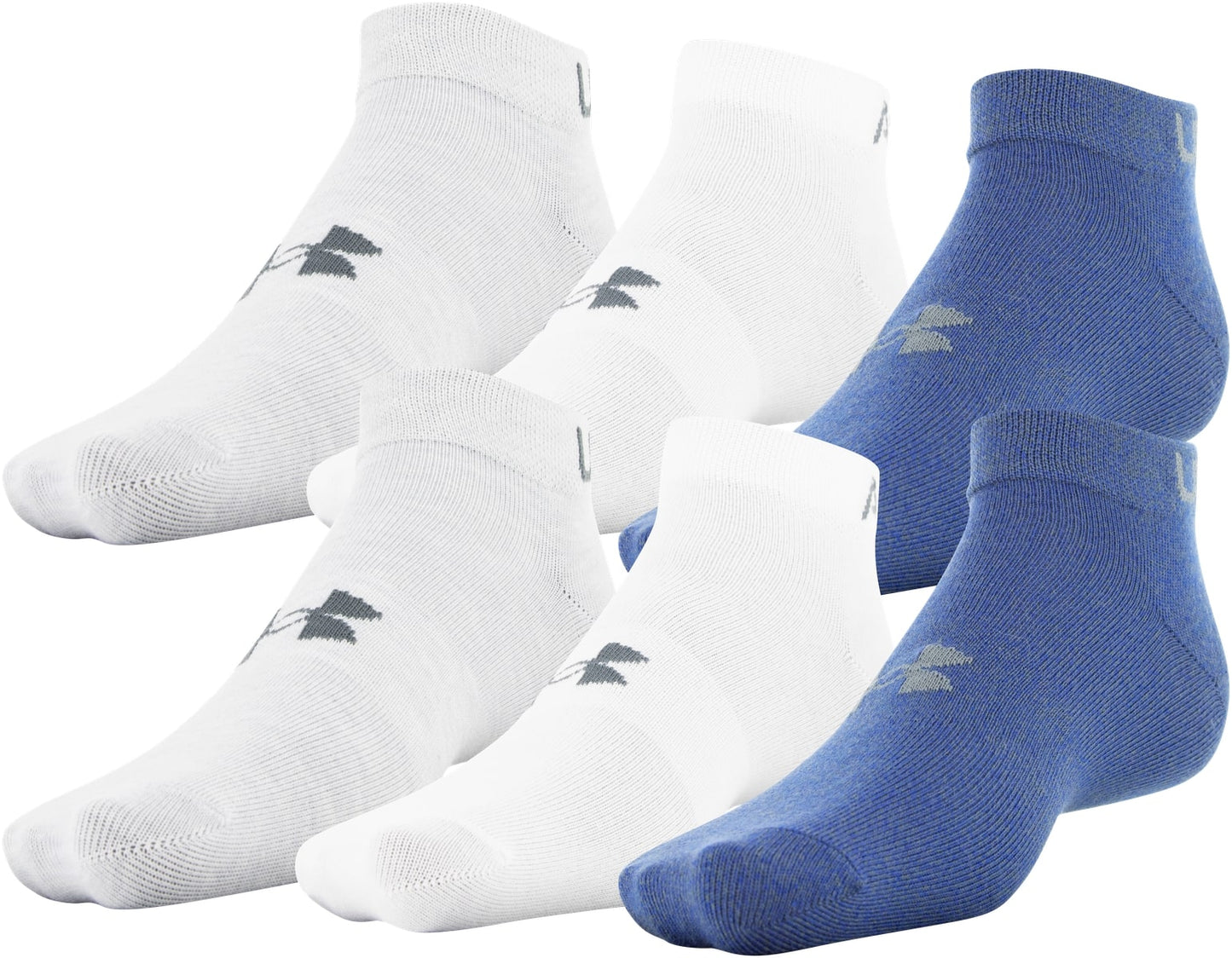 UA Men's Essential Lite Low Cut 6-Pack Socks