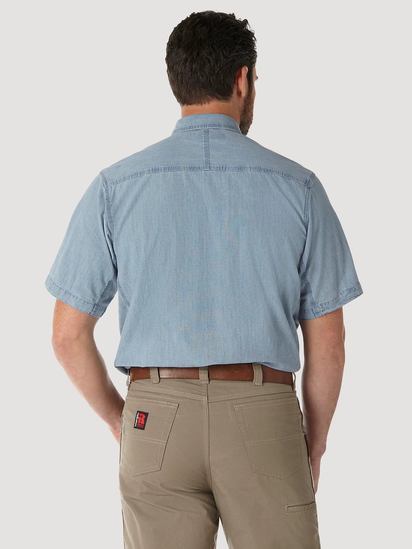Riggs Workwear Cotton Chambray Short Sleeve Shirt