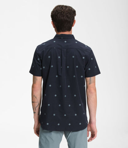 Men's Short-Sleeve Baytrail Jacquard Shirt