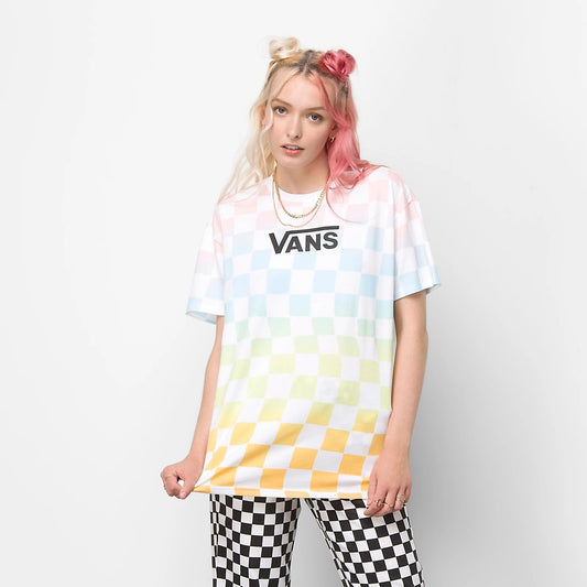 Wavy Check Popsicle Tie Dye Shirt