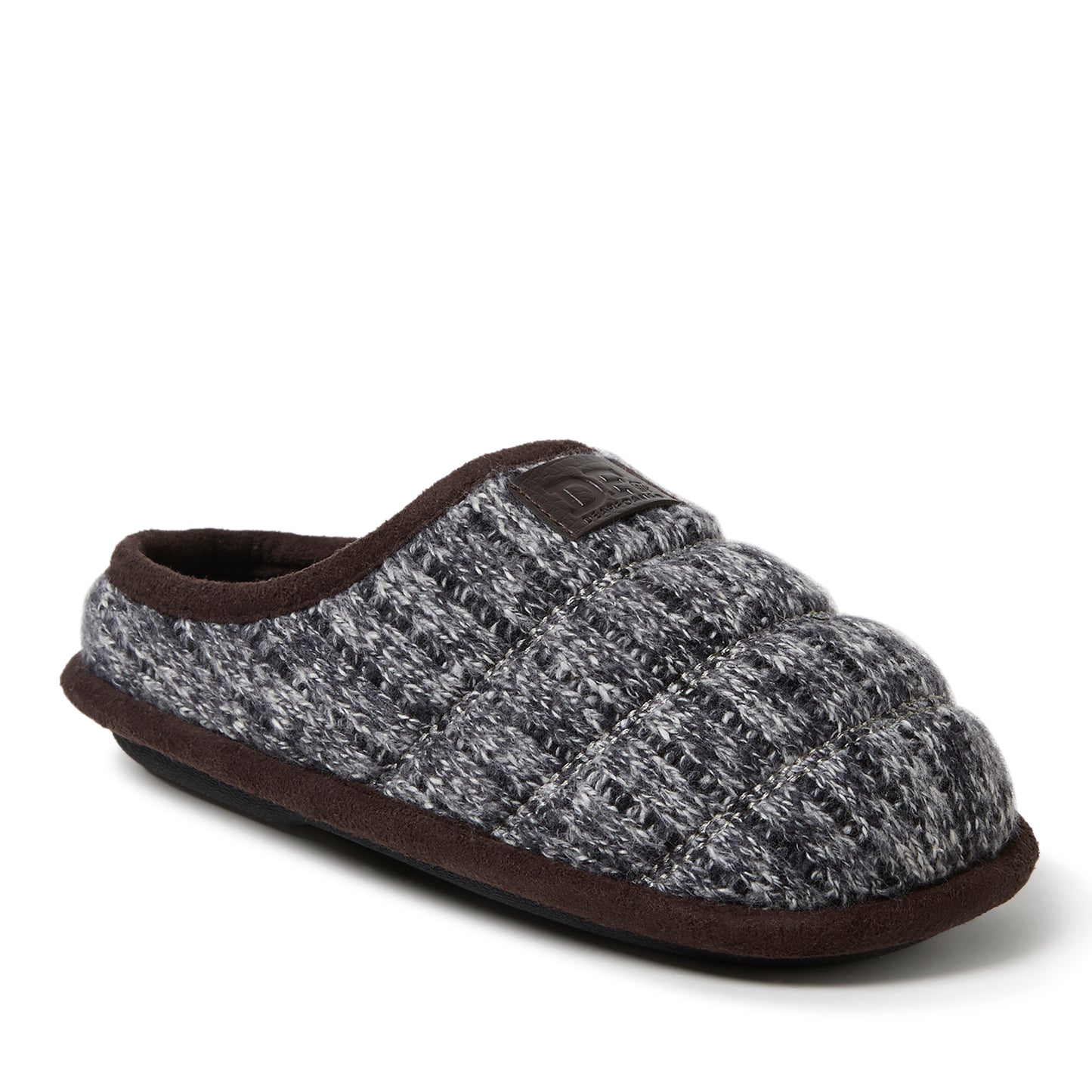 Quilted Knit Clog Slipper