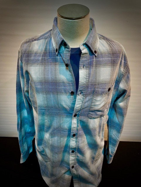 Yarn Dyed Corduroy Plaid Shirt