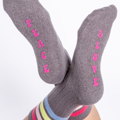 Read My Feet Slipper Sock