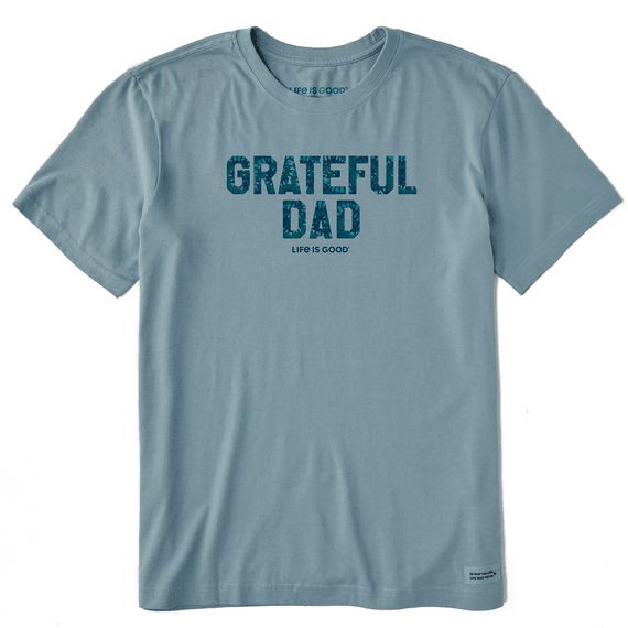Short Sleeve Crusher Grateful Dad Tee Shirt