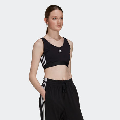 Women's Essentials 3-Stripes Crop Top