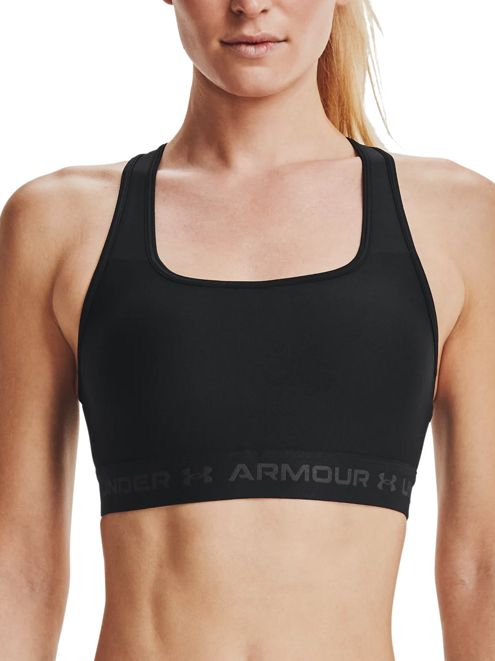 Women's armour mid crossback sports bra