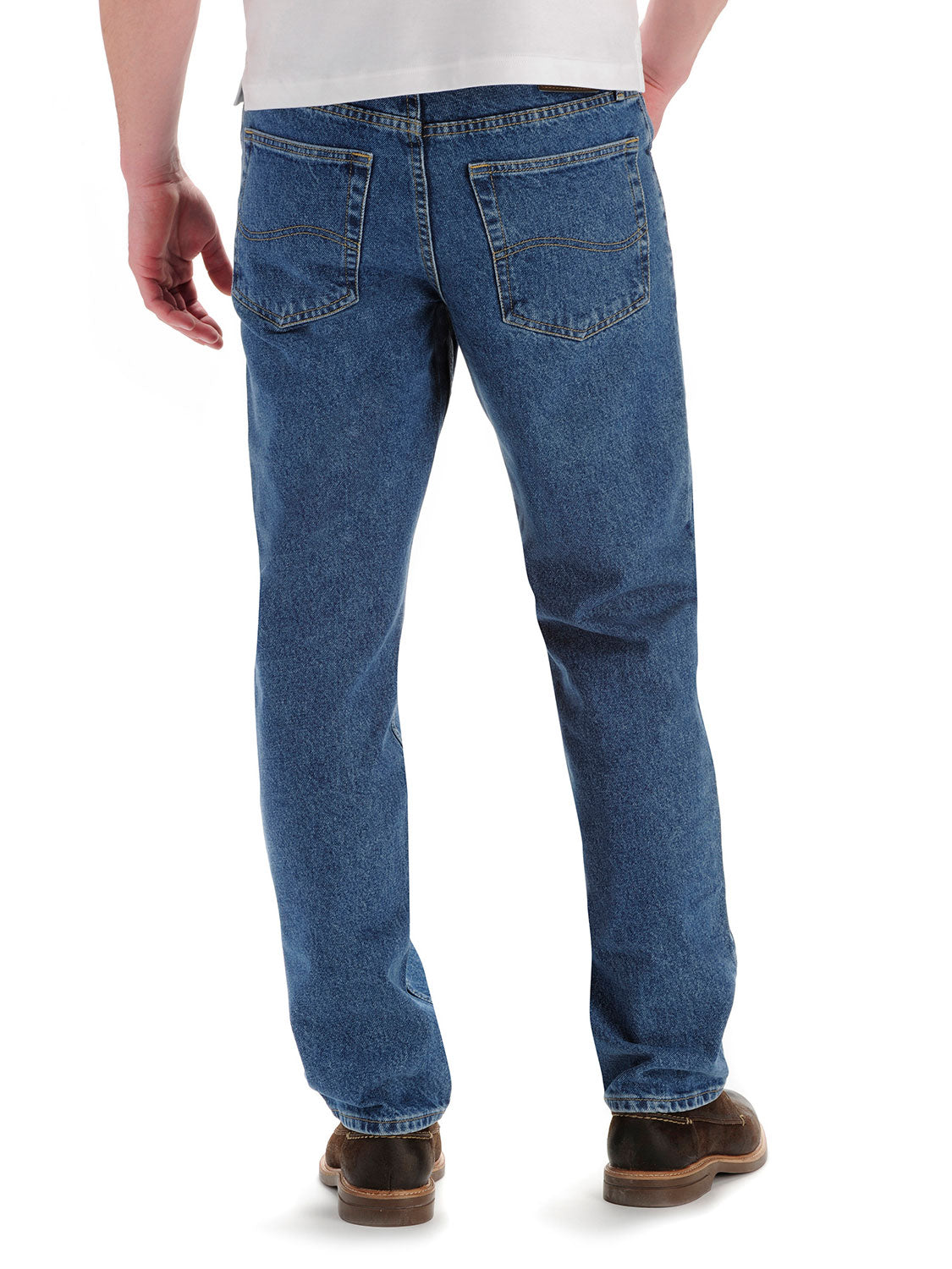Men's Regular Fit Straight Leg Jeans - Pepperstone