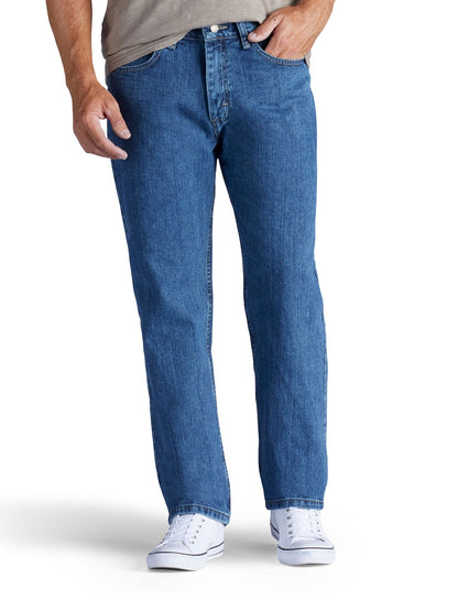 Men's Relaxed Fit Straight Leg Jeans - Newman