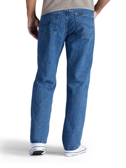 Men's Relaxed Fit Straight Leg Jeans - Newman