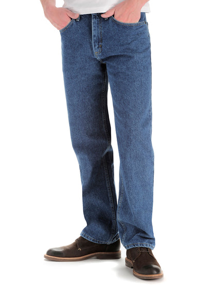 Men's Relaxed Fit Straight Leg Jeans - Pepperstone
