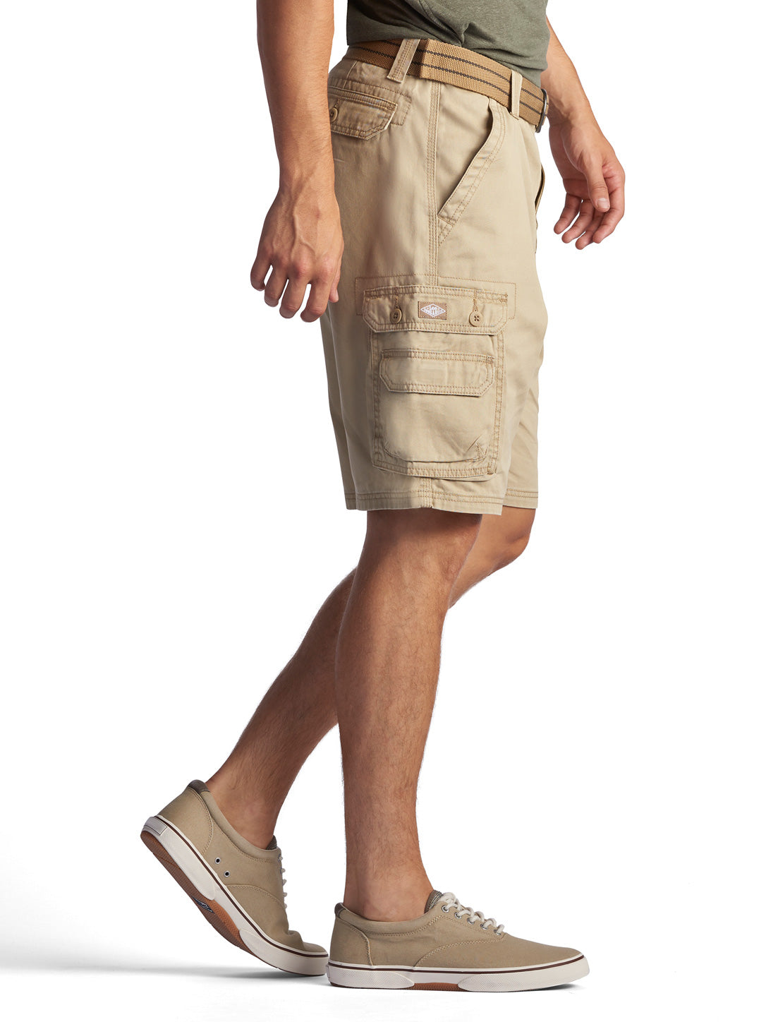 Men's Dungarees Belted Wyoming Cargo Short Buff